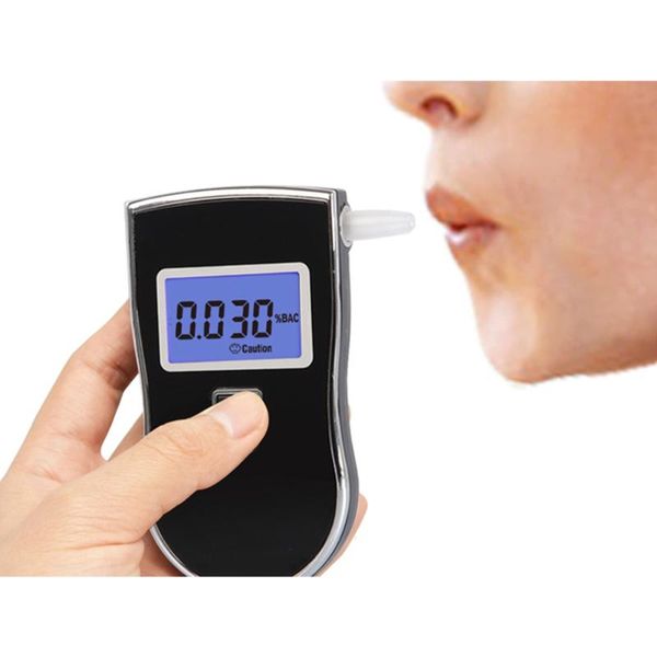 

alcoholism test professional alcohol tester digital breathalyzer lcd display breath analyzer portable detector drive safety