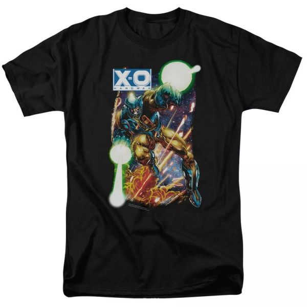 

xo manowar vintage xo t-shirt dc comics sizes s-3x new, White;black