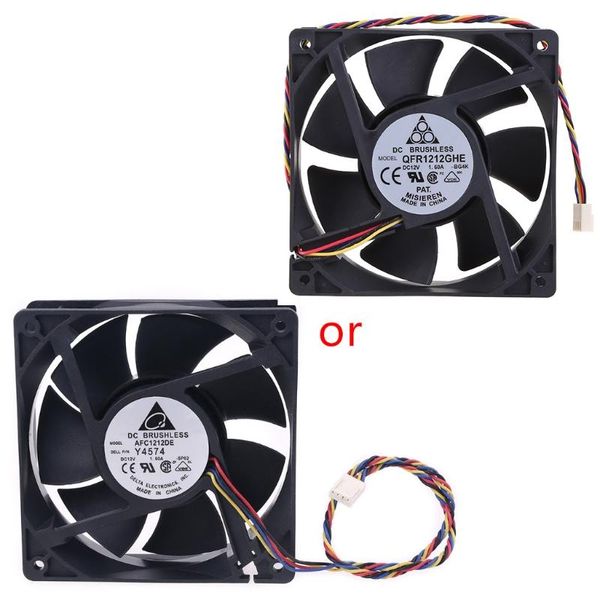 

fans & coolings h55f 120x120x38mm brushless dc 12v 1.6a pwm server cooling fan for delta afc1212de