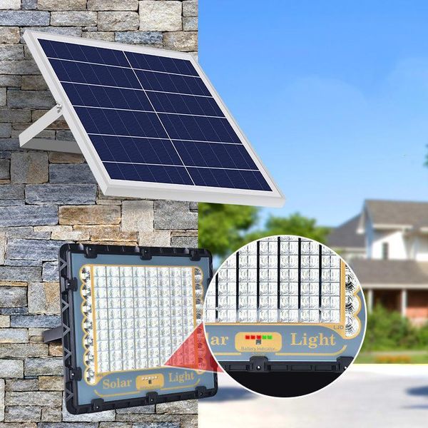 

solar lamps aluminum alloy sunlight recharge 36000mah 50w outdoor lighting super bright home factory emergency light thb5057