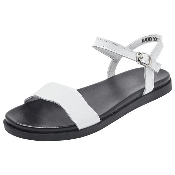 

women's sandals solid color cowhide leather women fashion rome style summer shoes 2021, Black