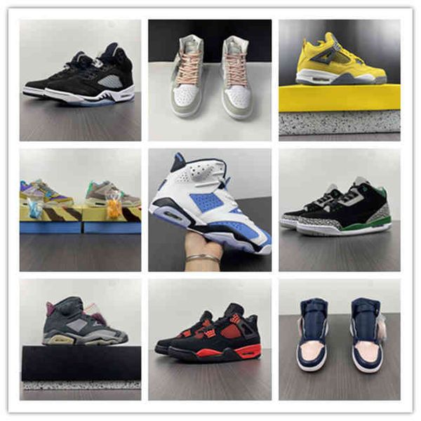 

basketball shoes 4s 5s 6s 1s men trainers sports sneakers with box size 7-13