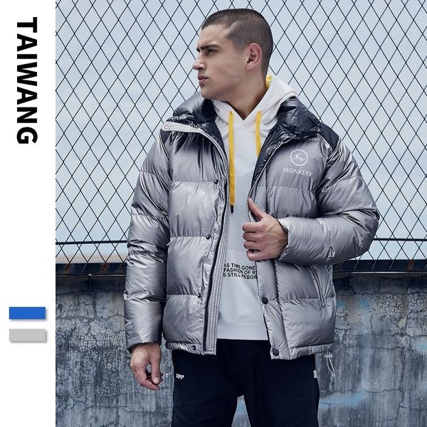 

chao brand down new thickened cotton men's jacket in autumn and winter 2019, Black