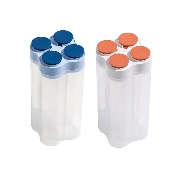

storage bottles & jars tight-sealing grain tank box cereal container miscellaneous grains sealed can for kitchen