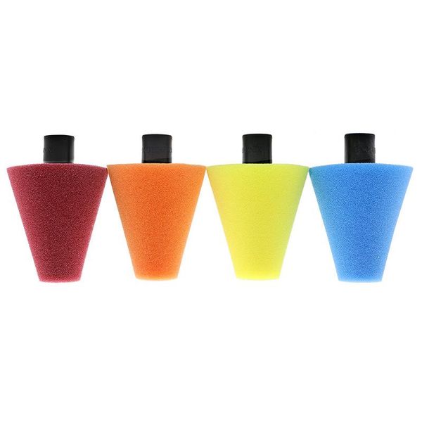 

car sponge plastic polishing wheel 4pc shaped buffing burnishing