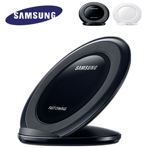 

original samsung wireless charger qi pad fast charge for samsung galaxy s10 s9 s8 plus s7 edge note10+/iphone 8 plus xep-ng930