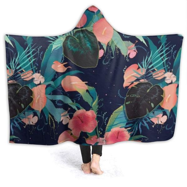 

blankets leaves blanket fleece travel hoodie super soft fashion comfy bedspread