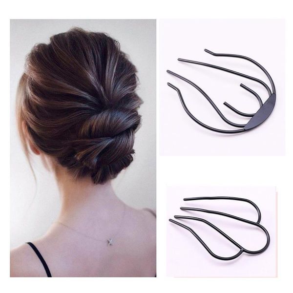 

hair accessories korean diy hairstyle sticks clip gilrs scrunchies headwear donut deft bun curler pearl hairband women 2021