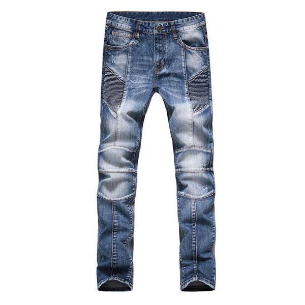 

men's jeans fashion men arrival design slim fit for good quality blue black y2031