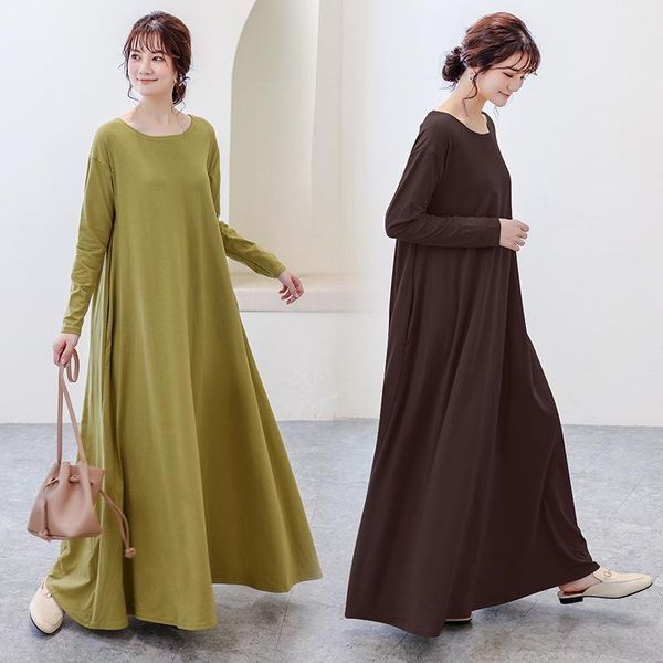 

fashion women full sleeve abaya kaftan dubai arabic muslim hijab dress islam clothing maxi female vestidos robe y1112 ethnic, Red