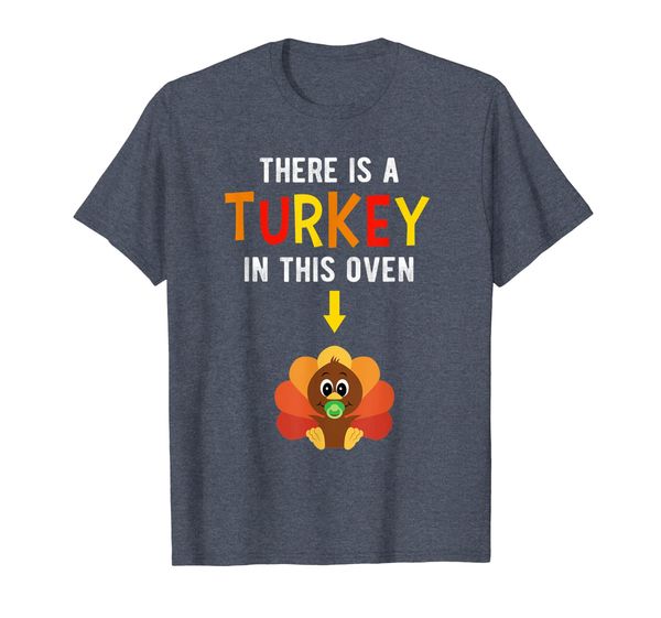 

womens turkey mom thanksgiving pregnancy announcement shirt t-shirt, White;black