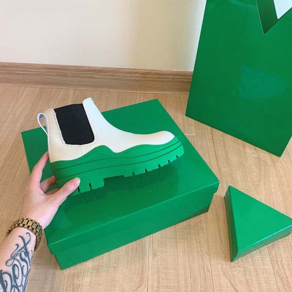 

quality fashion leather star man women shoes designer boots martin short spring ankle exquisite middle cylinder woman shoes booties dq01 07, Black