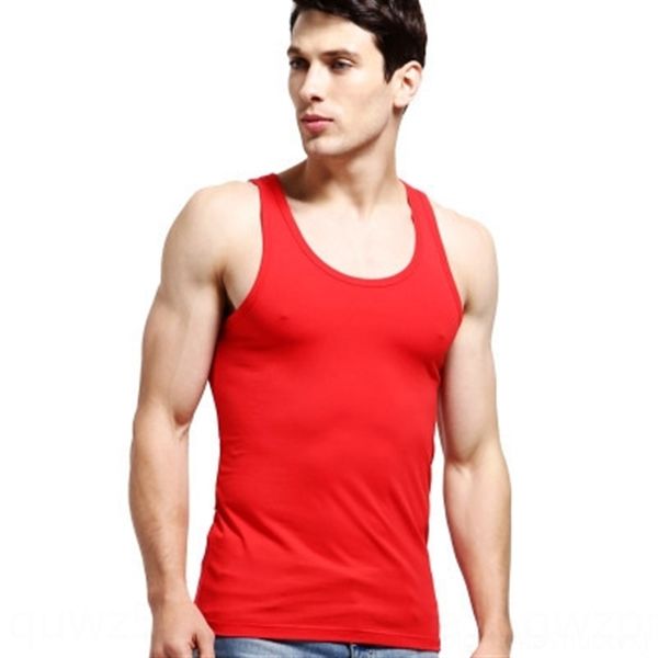 

odg tight men' tank fitness bottomed sweatshirtvest sportswearsleeveless slim round neck elastic sweat absorbing summer men' ti, White;black