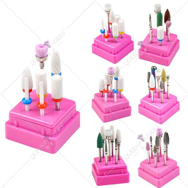 

nail art kits milling cutter for manicure set ceramic drill bits electric machine pedicure mill cutters corn corundum