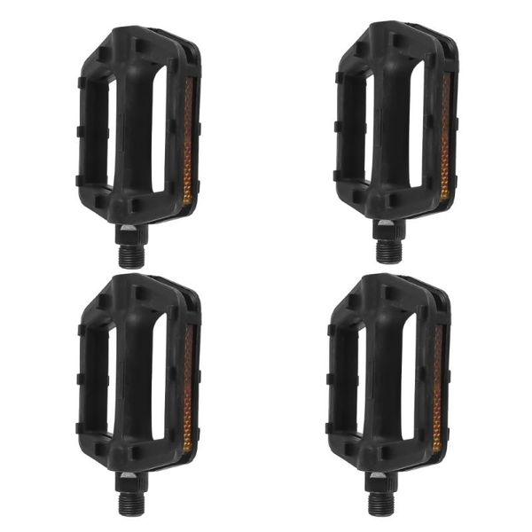 

bike pedals 2 pairs universal anti-slip mountain accessories (black)