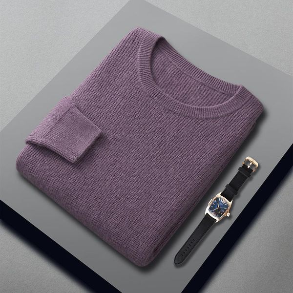 

men's sweaters zocept winter men cashmere sweater o-neck long sleeve pullover fashion thick warm knitwear jumper male top, White;black