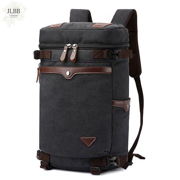 

backpack large capacity men canvas bagpack casual travel luggage bag zaino bolso hombre sac a dos homme rucksack teens rugzak