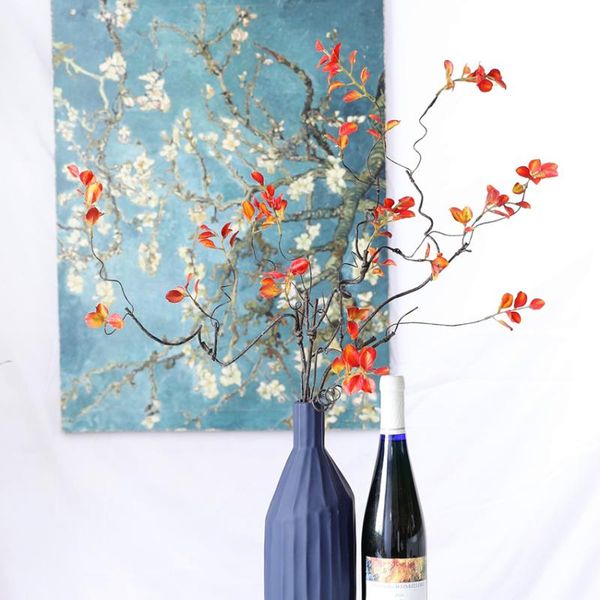 

decorative flowers & wreaths fall leave flower arrangement fake plants artificial for wedding home decor decorations flores art