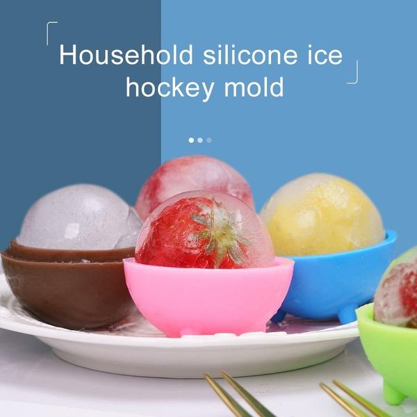 

baking moulds football single case mold ice ball maker silicone whiskey wine cocktail cube kitchen tools diy