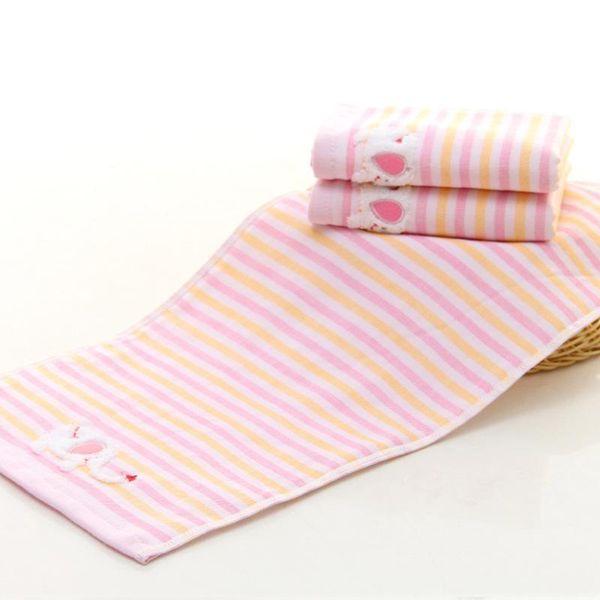 

towel buy 1 get 50g cotton cartoon cute small face 26*50cm hand towels bathroom