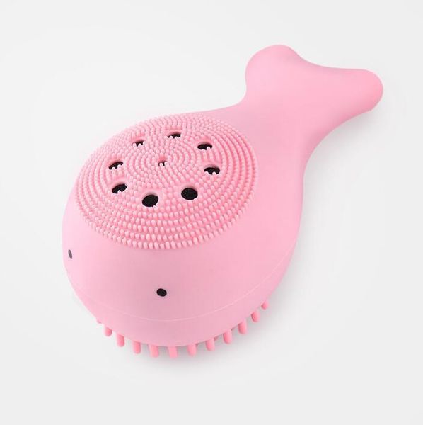 

silicone facial cleaning brush deep pore exfoliator face washing skin care with