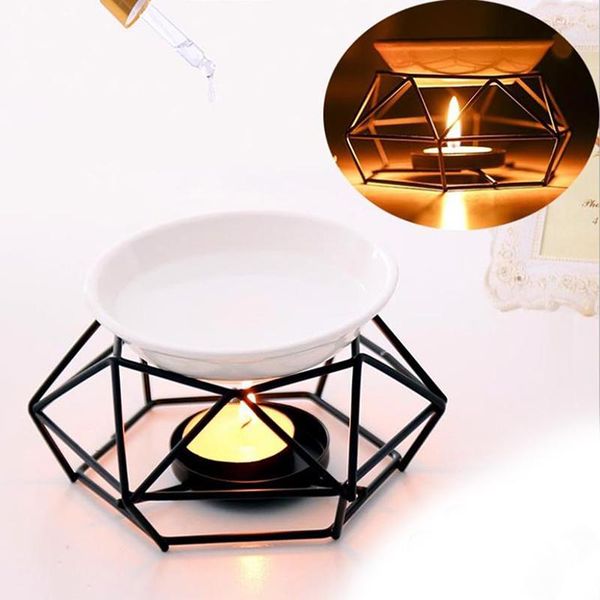 

fragrance lamps stainless steel aroma burner glass oil lamp crafts gifts