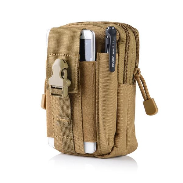 

waist bags tactical military bag molle waterproof travel belt phone pouch army swat camouflage worker packs