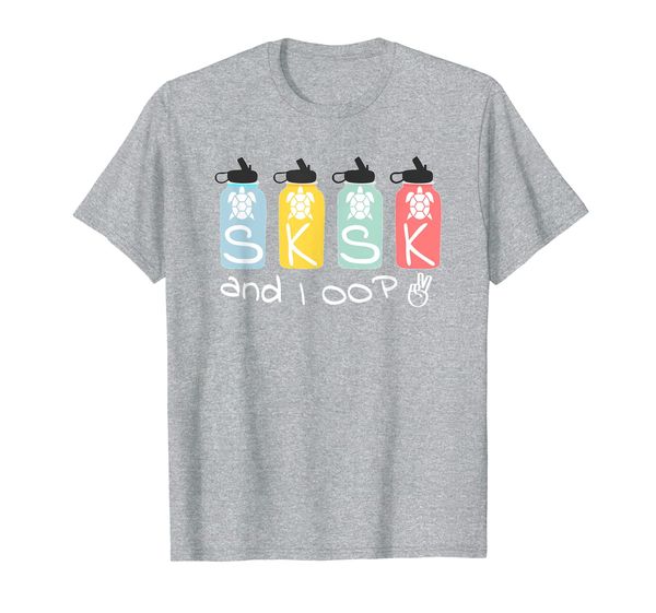 

and i oop sksksks water bottle gift idea for daughter girl t-shirt, White;black