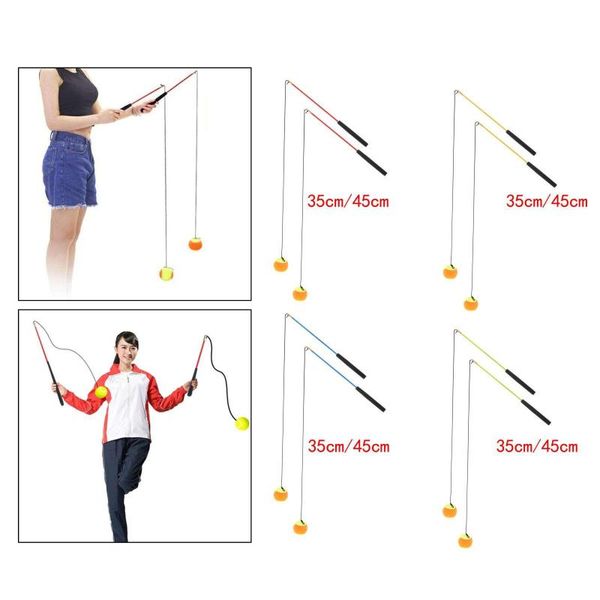 

fitness balls ball game practice with rod stretch arm and shoulder joints for middle-aged elderly