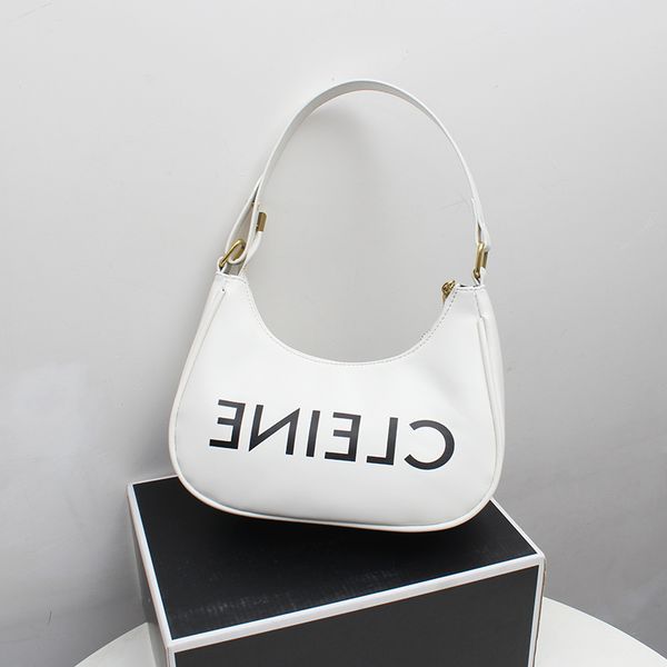 

red handbag luxurys underarm net club new letter printing crescent hand triumphal arch one shoulder messenger bagvsrj