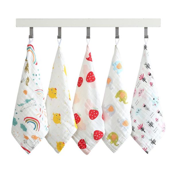 

towel 2021 baby face cute floral print water absorbent washcloth hand bath for