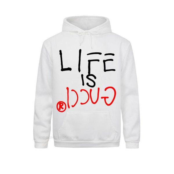 

men's hoodies & sweatshirts brand men summer cotton camisas hombre women life is shirt clothing big size japanese streetwear, Black