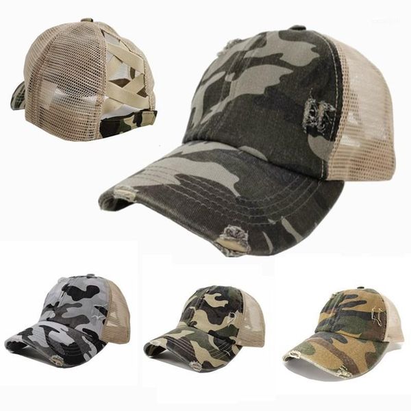 

autumn mesh breathable camouflage baseball cap fashion women's leopard sun hat berets, Blue;gray