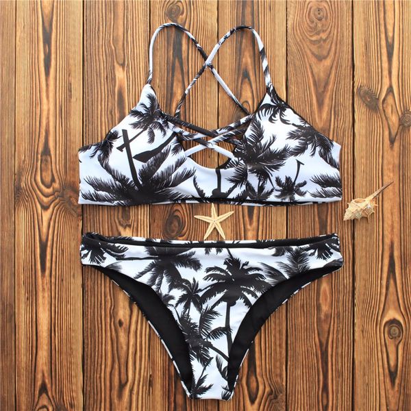 

2021 bikinis women swimsuit push up swimwear female brazilian bikini set bandeau summer beach bathing suit bikiniby air, White;black
