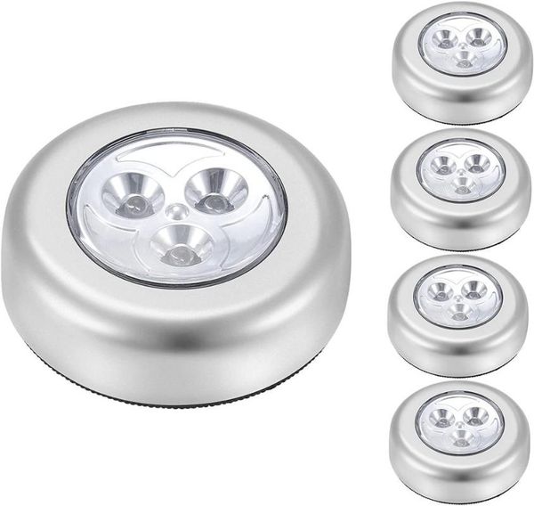 

wireless mini touch light 3 leds pat night reading lamp led emergency lights