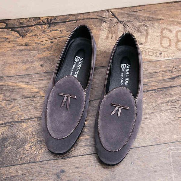 

slip designer wedding on loafers shoes for man gentlemen bowtie red bottom men oxford suede leather q-486, Black