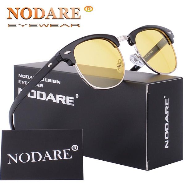 

sunglasses nodare 2021 brand classic design semi rimless mens club womens sun glasses male driving sunglass oculos, White;black
