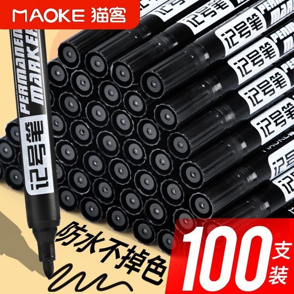 

marker oily black oily line drawing pen ink color red waterproof and non fading