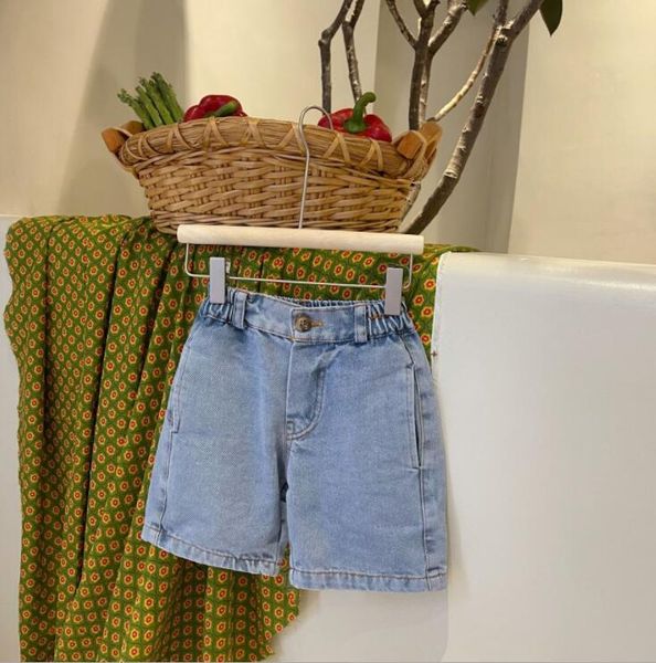 

arrival girls boys denim shorts summer fashion kids 1-7 years qm804, Black