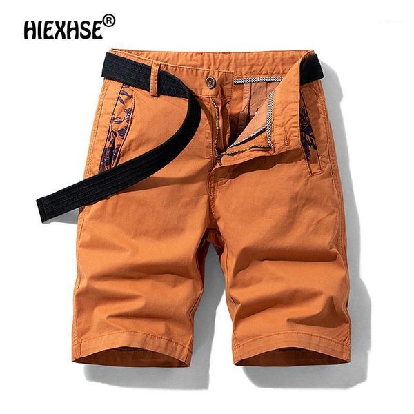 

men's shorts 2021 fashion solid color classic stitching pattern beach pants casual military bermuda overalls, White;black