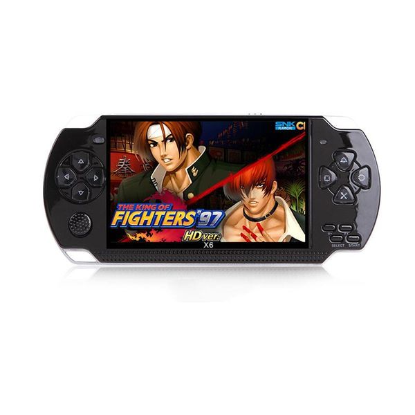 Para Jogos PSP TV para fora 4,3 polegadas tela de console de jogos portátil jogador clássico retro mp4 com câmera funções de vídeo 8GB jogadores portáteis