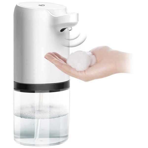 

liquid soap dispenser automatic,contactless dispenser,400ml usb rechargeable foaming for kitchen,bathroom