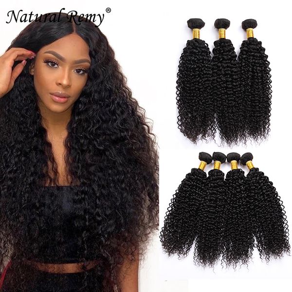 

jerry curly 9a 100% brazilian human hair 3 bundles natural color 8-28inch, Black