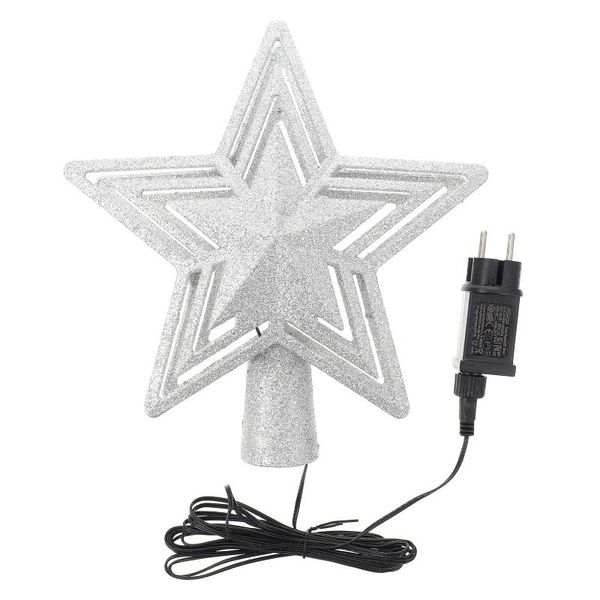 

christmas decorations 1pc treeprojection lamp unique party tree er ornament silver