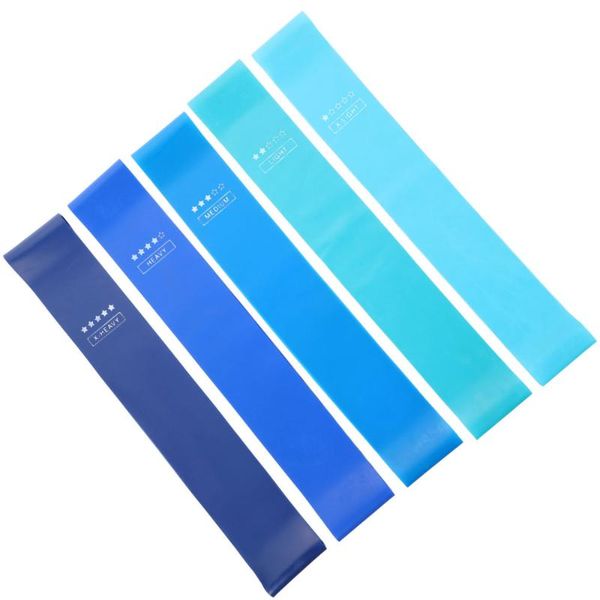 

cover-ups 5pcs beach chair anti-slip bands for towel elastic resistance (blue)