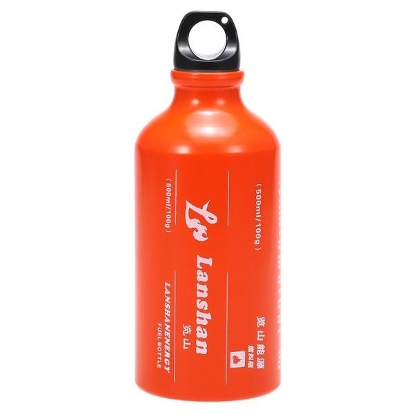 

water bottle 500ml gasoline fuel petrol kerosene alcohol liquid gas tank storage for outdoor camping multi oil stove