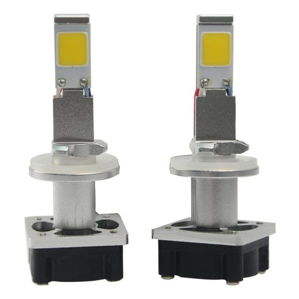 

car headlights 1 pair 45w brand 12-30v cob 9000lm driving led headlight bulbs kit 880/881 hi/lo beam lamps headlamp