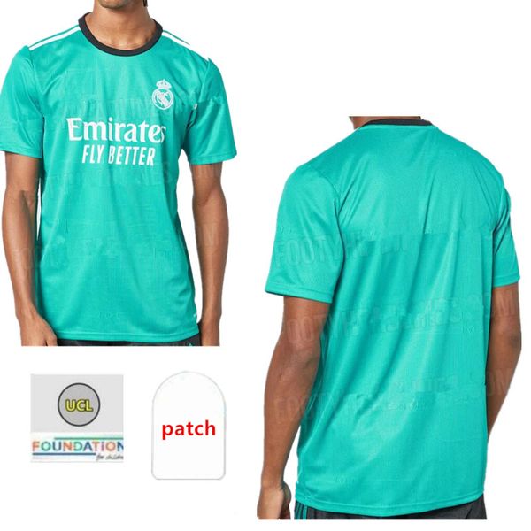 

21 22 real madrid fans version jerseys soccer football shirts alaba hazard benzema asensio modric marcelo camiseta men women 2021 2022 unifo, Black;yellow