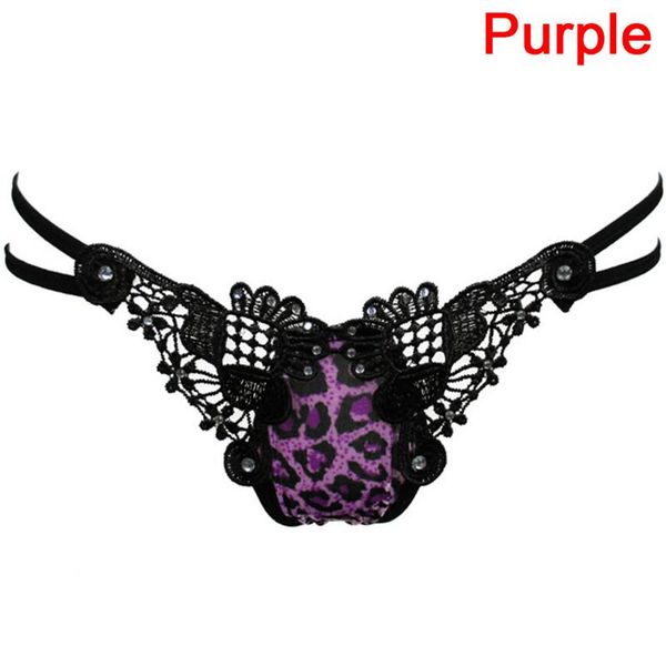 

mesh sheer underwear women leopard lace panties lingerie thongs breathable briefs women's, Black;pink