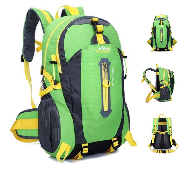 

outdoor sports waterproof climbing backpack travel camping hiking men women trekking daypack bags